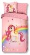Good Morning! Little, Pony, Einhorn Unicorn Bettw&auml;sche, Baumwolle, 135x220 cm mit