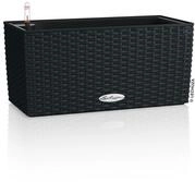 Lechuza-Gef&auml;&szlig; mit Bew&auml;sserungssystem BALCONERA Cottage 40 graphitschwarz