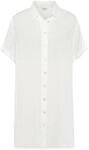 Lascana Damen Longbluse mit modischem Blusenkragen, durchgehende Knopfleiste...