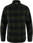 Fj&auml;llr&auml;ven Herren &Ouml;vik Heavy Flannel Hemd, Deep Forest/Dark Navy, XXL