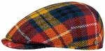 LIERYS Capri Colour Harris Tweed Flatcap Kariertes Winterdesign Wollcap Herren