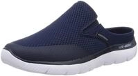 Skechers Herren Summits Vindicator Turnschuhe, Navy Textile/Trim, 46 EU