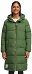 MARIKOO Damen Winterjacke (S-3XL) - Steppjacke, lang geschnitten, gef&uuml;tterte Kapuze