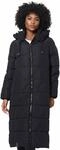 MARIKOO Damen Winterjacke Steppmantel lang gesteppter Mantel Winter Parka Jacke warm
