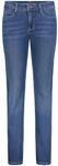 MAC Damen Straight Jeans (gerades Bein) Dream 0355L, Gr. W40/L28, Blau (Blau D569)
