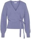 Lascana Damen Wickelstrickjacke