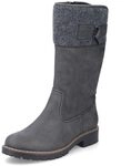Rieker Damen Klassische Stiefel Y9190, Frauen Stiefel, wasserabweisend,