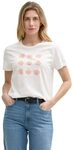 Tom Tailor Damen 1045534 T-Shirt, 10315 - Whisper White, 3XL EU