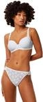 Triumph Damen Amourette Highleg Tai, Weiss, 38