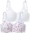 PETITE FLEUR Damen Entlastungs-BH Verstellbare Tr&auml;ger