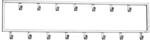Wohnling Wandgarderobe 80x4x20 cm Metall Silber, Hakenleiste Flur |...