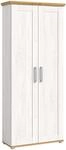 xonox.home - Garderobenschrank Verona 80x196x39 cm in Sibiu L&auml;rche und Artisan Eiche