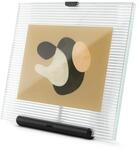 Umbra Flute Bilderrahmen 10x15 cm &ndash; Moderner Fotorahmen in Schwarz &ndash; F&uuml;r Fotos,