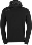 uhlsport Unisex Kinder Essential Kapuzenpullover, Schwarz, 116 EU