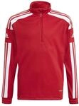 adidas Unisex Kinder Squadra 21 Training Top, Team Power Red / White, 15-16 Years