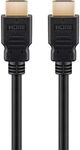 goobay 1m Ultra High-Speed HDMI&trade;-Kabel 2.1 mit Ethernet 8K@60Hz, 48 Gbit/s, 3D