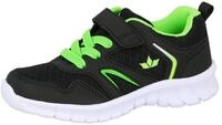 Lico Freizeitschuh Skip VS Jungen Klettschuh, Schwarz, 30 EU