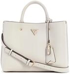 GUESS Meridian Girlfriend Satchel Ivory