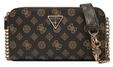 GUESS Eco Erica Status Crossbody Mocha Logo