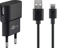 goobay 45298 Ladeger&auml;t f&uuml;r Mobilger&auml;te, Innenbereich, Schwarz, 45298,
