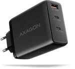 AXAGON ACU-DPQ100 GaN Wall Charger, 3X Port (USB dual USB-C), PD3.0/QC4...