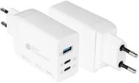 Good Connections USB-Schnellladeger&auml;t 65W mit GAN-Technologie, 3-Port (2X...