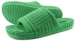 flip*flop Home*frottee Damen Slides Smaragdgr&uuml;n, Gr&ouml;&szlig;e 42 EU