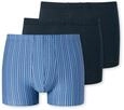 Schiesser Herren 3 Pack Unterw&auml;sche Shorts mit weichem Bund Bio Baumwolle Multipack