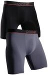 H.I.S JEANS Boxer, H.I.S (2 Stck.) grau, Gr&ouml;&szlig;e M