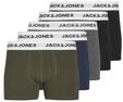 JACK & JONES Jungen Jacbasic White Wb Trunks 5 Pack Jnr Boxershorts, Schwarz, 152 EU