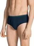 CALIDA Twisted Cotton Slip, Unterhose Herren, mit Eingriff, aus 100% Baumwolle