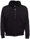 AHORN SPORTSWEAR &Uuml;bergr&ouml;&szlig;en Basic Hoody Sweatjacke Schwarz 8XL