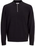 JACK & JONES JJEEMIL Knit Polo Half Zip LS NOOS