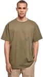Build Your Brand Herren T-Shirt Heavy Oversize Tee, Basic T-Shirt f&uuml;r M&auml;nner,