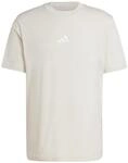 adidas Herren Essentials Small Logo Single Jersey Shirt, Wonder Alumina/White, XXL