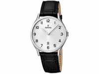 Festina Herren Analog Quarz Uhr mit Leder Armband F16745/1