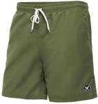Ladeheid Badehose Herren, Bequeme Lange Badeshorts mit Breitem Gummibund, Kordelzug