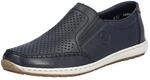 Rieker Herren Slipper 8868, Blau, 44 EU