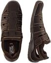 camel active Herren Sandalen aus echtem Leder Dunkelbraun, menswear-41