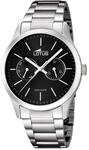 Lotus Herrenuhr Analog aus Edelstahl 316l Silberfarben | Quarzwerk,