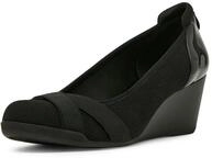 Anne Klein Damen Timeout Wedge Pumps, Schwarz, 36 EU
