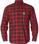 H&auml;rkila Scandinavian L/S Shirt XL &ndash; Red Check &ndash; Herren Outdoorhemd Langarm...