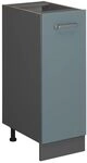 Vicco Apothekerschrank R-Line, Blau-Grau, 30 cm