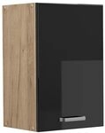 Vicco H&auml;ngeschrank R-Line, Schwarz Hochglanz, 40 cm, zur freien Kombination