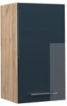 Vicco H&auml;ngeschrank Fame-Line, Dunkelblau Hochglanz, 40 cm, zur Kombination mit