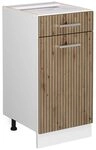 Vicco K&uuml;chenunterschrank R-Line, Artisan-Eiche, 40 cm ohne Arbeitsplatte, zur...
