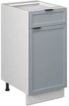 Vicco K&uuml;chenunterschrank Fame-Line, Hellblau-grau, 40 cm ohne Arbeitsplatte,...