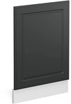 Vicco Frontblende R-Line, Anthrazit Landhaus, 45 cm