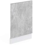 Vicco Frontblende R-Line, Beton, 45 cm ohne Arbeitsplatte, zur freien Kombination