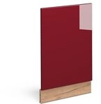 Vicco Frontblende Fame-Line, Bordeaux Hochglanz, 45 cm